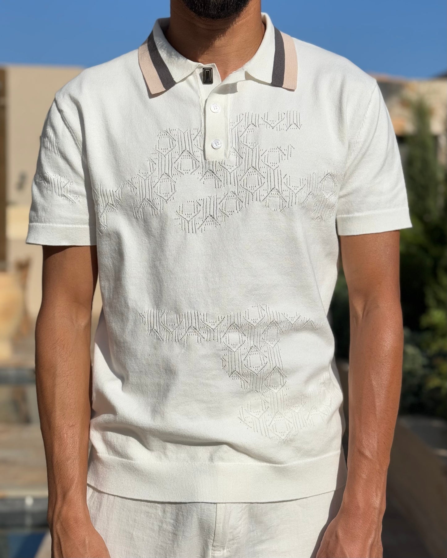 POLO GLITCH MONOGRAM