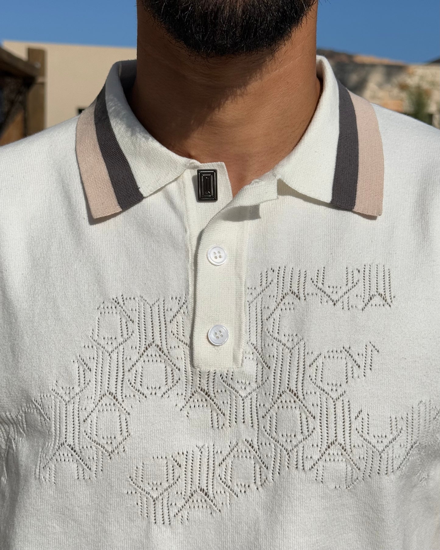 POLO GLITCH MONOGRAM