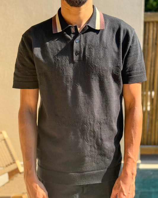 POLO GLITCH MONOGRAM